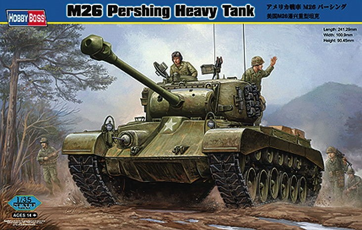 Hobbyboss 82424 - 1:35 M26 Pershing Heavy Tank - New