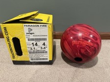 Track Paragon Fire Bowling Ball 14lb Used