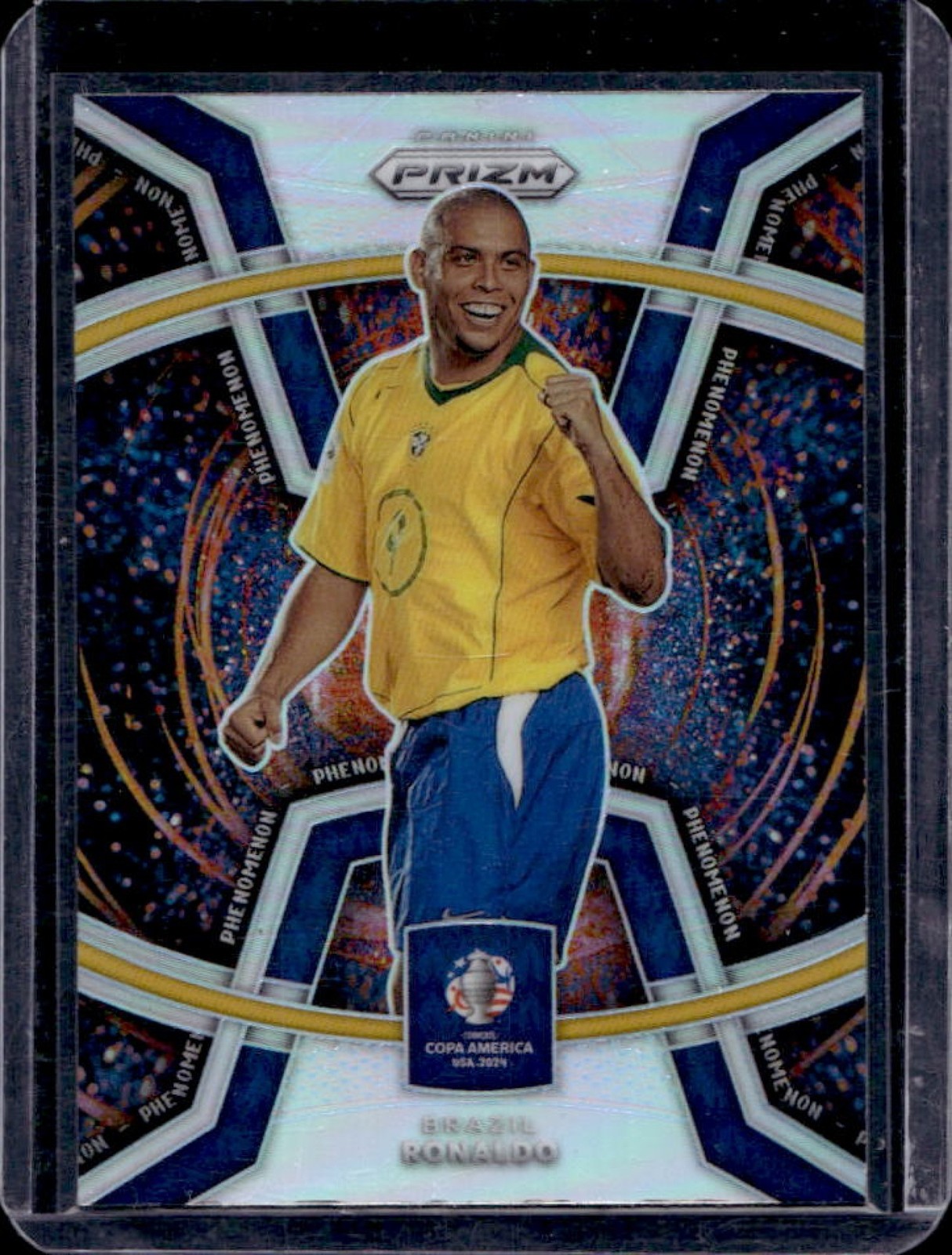 2024 Prizm Copa America Ronaldo Phenomenon Silver #38 Brazil