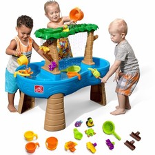 Step2 Tropical Rainforest Water Table Kids Outdoor Water  Sand Activity Play Se
