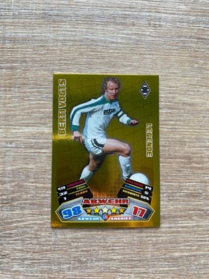 Match Attax 12/13 - 520 - BERTI VOGTS - Borussia Mönchengladbach - Legende