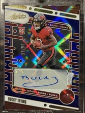 2024 Absolute Bucky Irving Blue Diamond Auto /50 (CHASER)!!! SEE DESCRIPTION!