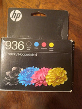 HP 936 4pk Black y,c,m   Ink Cartridges OEM FAST SHIP 2027