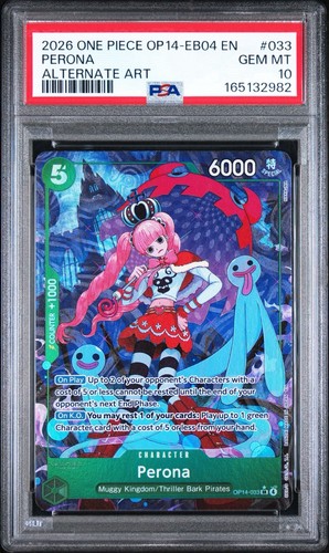 Perona (Alternate Art) graded PSA 10 for sale on eBay