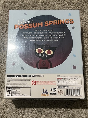 Night in the Woods - Edición Coleccionista - Nintendo Switch - Nuevo/Sellado - Imagen 2 de 8