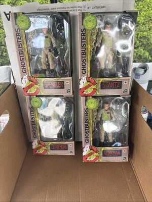 Ghostbusters Lot ! Glow In The Dark Plasma Series x4 Spengler Venkman Stantz Zed