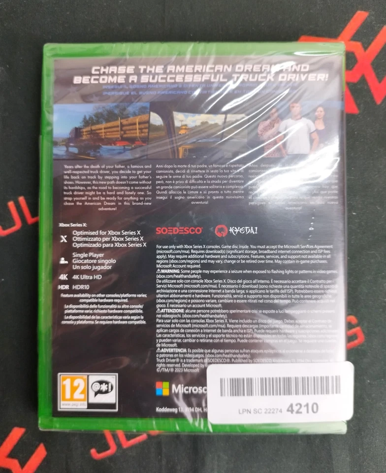 Truck Driver The American Dream Xbox Series X Video Game (NEW & SEALED) - Image 2 of 2