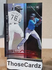 2021 Chronicles Black Red #4 Jesus Sanchez 46/199