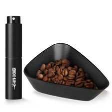 Coffee Bean Dosing Cup and RDT Spray Bottle Set - Aluminum Espresso Dosing Cu...