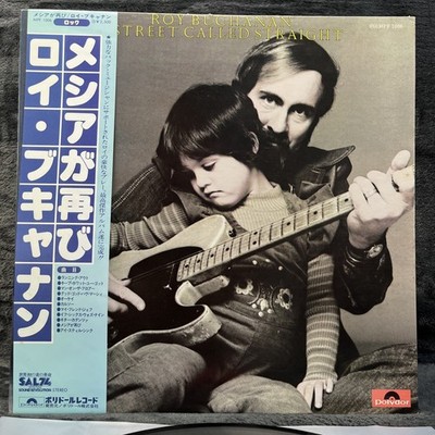 Roy Buchanan   A Street Called Straight Japan Pressing LP Vinyl Record OBI