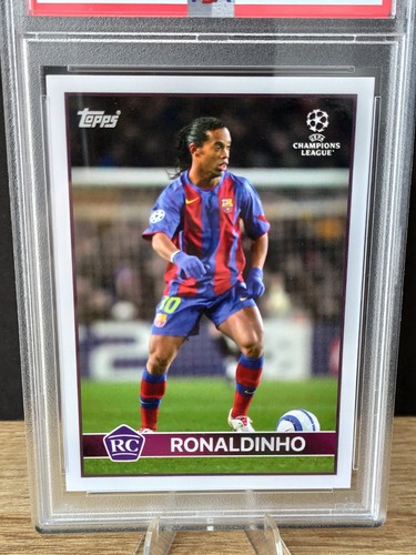 Topps Lost Rookie Cards Ronaldinho PSA 10 - Picture 3 of 3