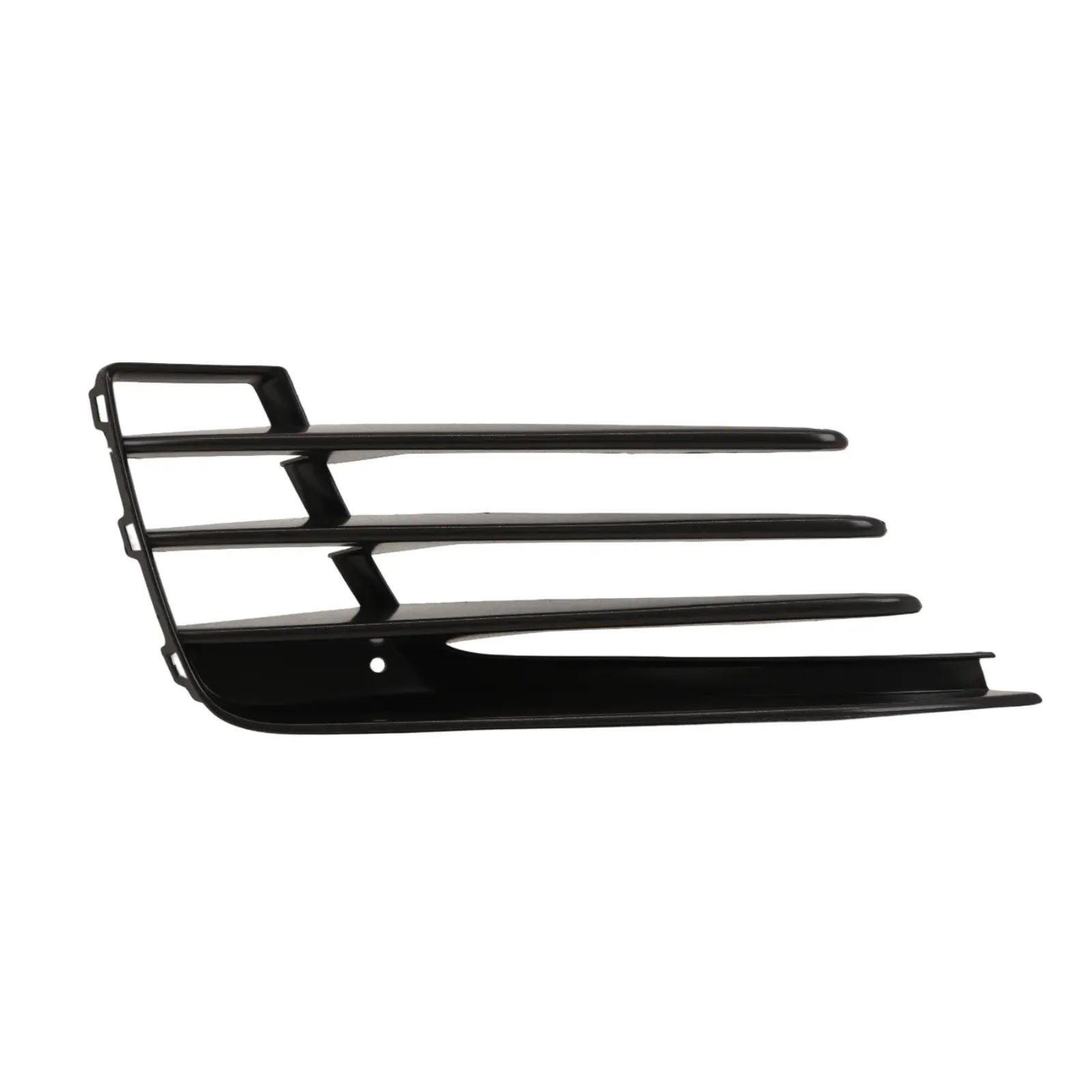 Fits VW Golf Mk7 GTI/GTD 13-17 Front Bumper Fog Grille Driver Side Gloss Black
