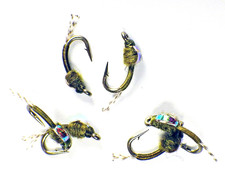 WD40 Nymph Emerger UV Flash Back Olive - Premium Trout Fly Fishing Flies
