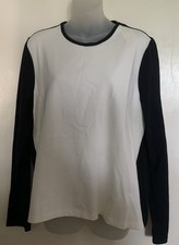 NWT LAUREN Ralph Lauren Colorblock Sweater Top Pullover Size XL