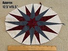 Oval Shaped Quilt, Decor Piece — photo 1