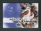 Michael Jordan / Outlaw 2003 UD Top Prospects Basketball Card Mentors & Learners
