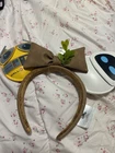 Disney Parks Pixar WALL•E and EVE Minnie Mouse Headband Ears NWT
