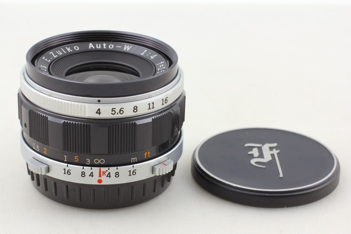 Near MINT ] Olympus E Zuiko Auto W 25mm f/4 Lens For Pen F FV FT