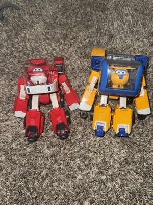 Super Wings Transforming Robot Toys Set