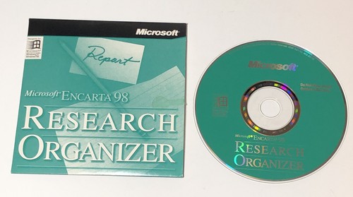 Microsoft Encarta 98 Encyclopedia CD Package for Windows 95 Complete in Box - Picture 12 of 16
