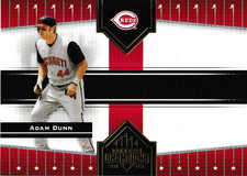 2005 DONRUSS CHAMPIONS   /  ADAM DUNN CARD