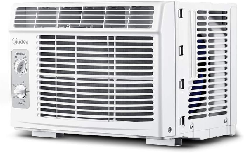 Midea 5,000 BTU EasyCool Small Window Air Conditioner - Cool up to 150 White