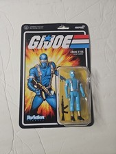 Super7 Reaction GI Joe Snake Eyes Secret Service 3.75  Action Figure