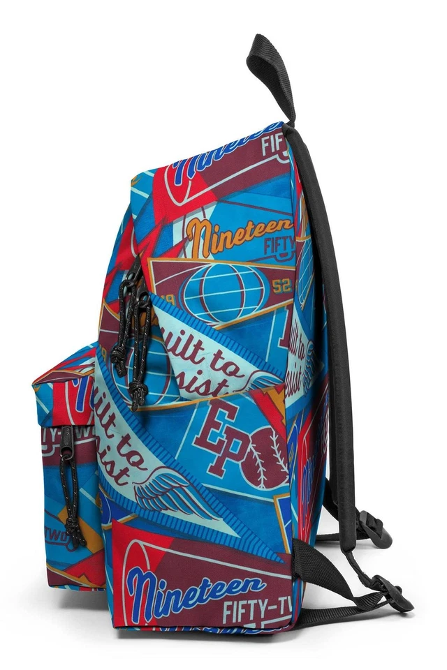 EASTPAK Padded Pak'r Rucksack Schulrucksack Clash Blue blau braun Neu - Bild 2 von 4