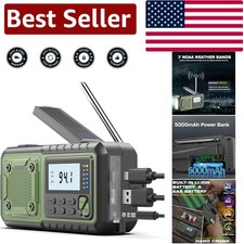 LED Torch  Reading Lamp Emergency Radio with NOAA Alerts and USB Charging