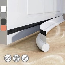 1pc Door Bottom Sealing Strip Under Door Draft Blocker Waterproof Seal UK Home