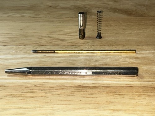 Vintage Caran D’Ache SS HOMERIC Ocean Liner Chevron Ballpoint Pen Ink Cartridge