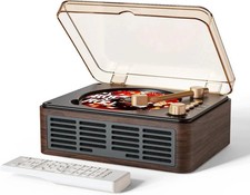 CD Player with Speakers Bluetooth Nostalgic Retro Portable CD Players for Home W