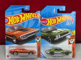Hot Wheels 10 car Mainline lot Mopars Demon Charger Challenger Cuda GTX Tomahawk
