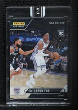 2017-18 Panini Instant NBA Tip-Off Black 1/1 De'Aaron Fox #11 1s6