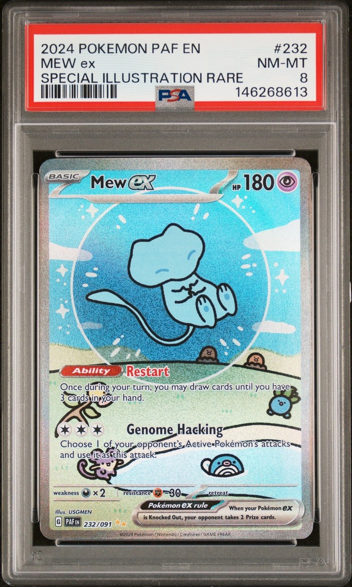Mew ex 232/091 SV: Paldean Fates Holo for sale online | eBay