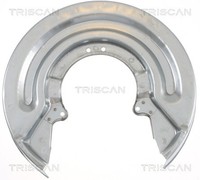Hinterachse Triscan 8125 29225 Spritzblech, Bremsscheibe FüR VW