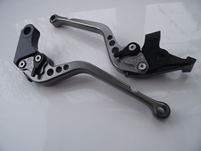 Honda CB1100 X11 (1999-2002), CNC levers long titanium & black adjuster FXX/H626