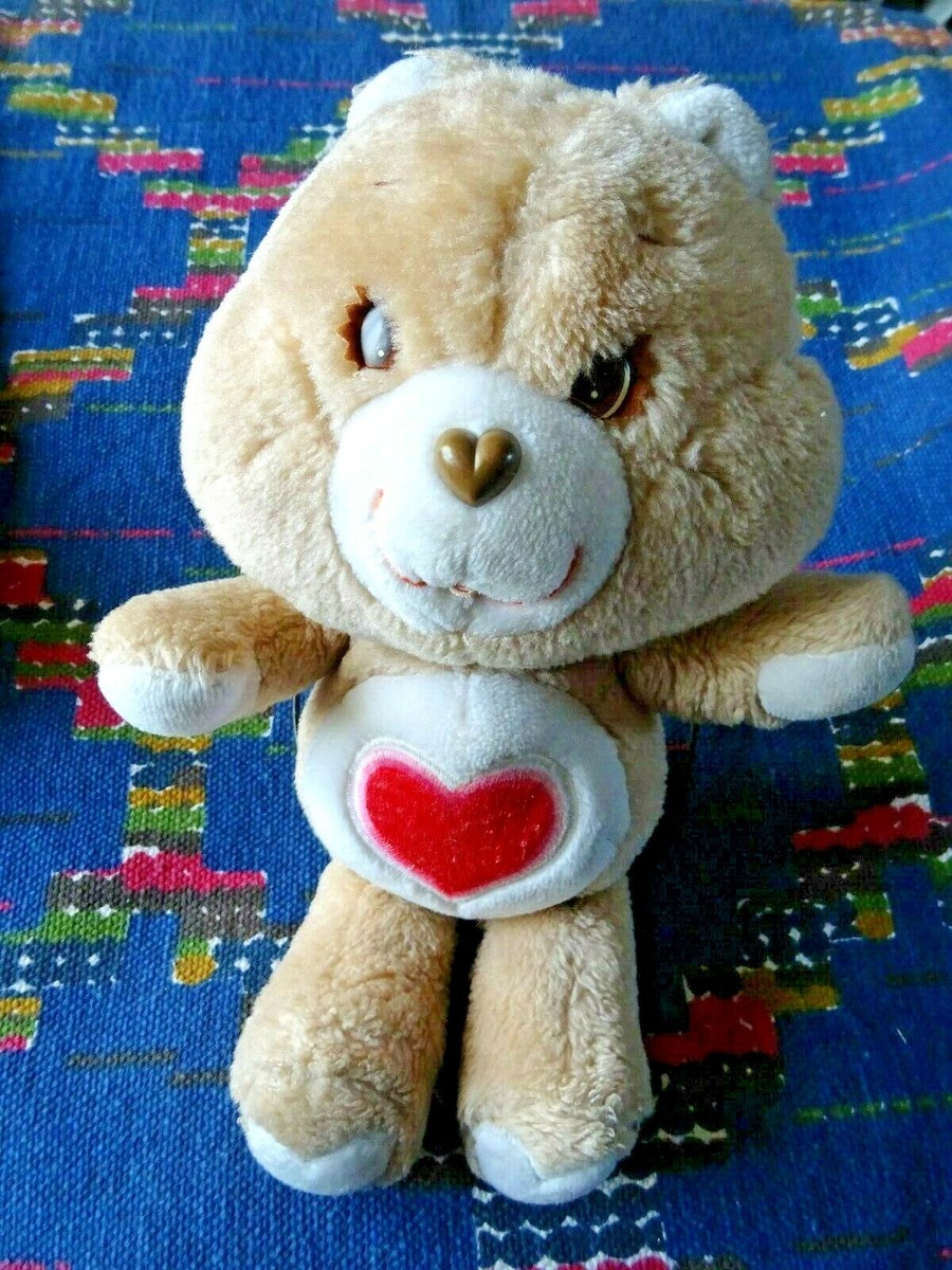 Grosbisou Bisounours orange peluche ours - Petit modèle Jemini, Bisounours Care Bear, Vintage destockage soldes