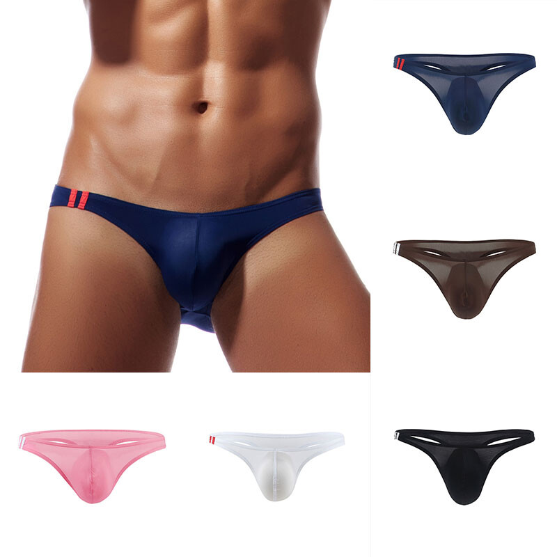 Men Sexy G-String Briefs Thong Lingerie Seamless Underwear Bikini Underpants US