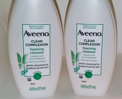 clear complexion foaming cleanser
