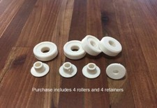 Mid century modern desk drawer roller set Anderson Hickey