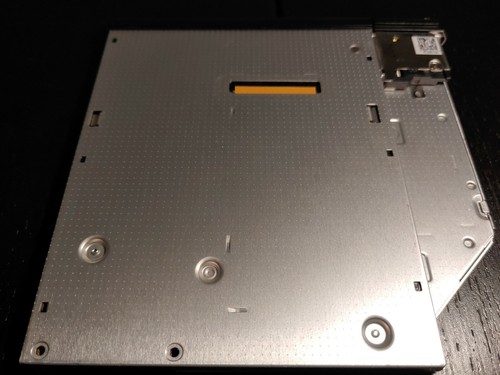 DELL LAPTOP DVD/CD REWRITABLE DRIVE MODEL DU-8A3SH W/ BEZEL COVER - Afbeelding 5 van 7