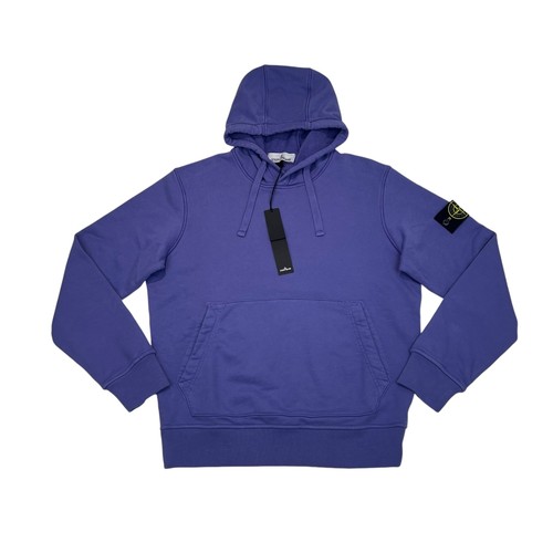 Stone Island Purple Compass Patch with Pouch Pocket Cotton Hoodie eBay