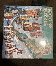 Cobble Hill Christmas Campers Puzzle 1000 Pieces Made in USA