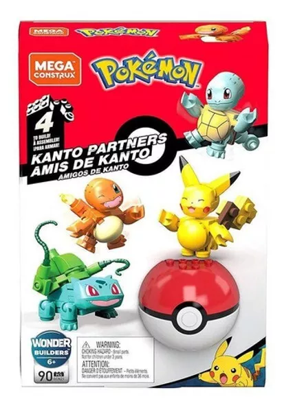  MEGA Pokémon Action Figure Building Toys Set, Kanto