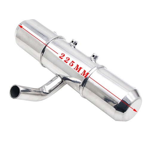 Aluminium Zwilling Tuning Auspuff Rohr Für 1/5 HPI RV KM Baja 5B SS 5t - Bild 3 von 9