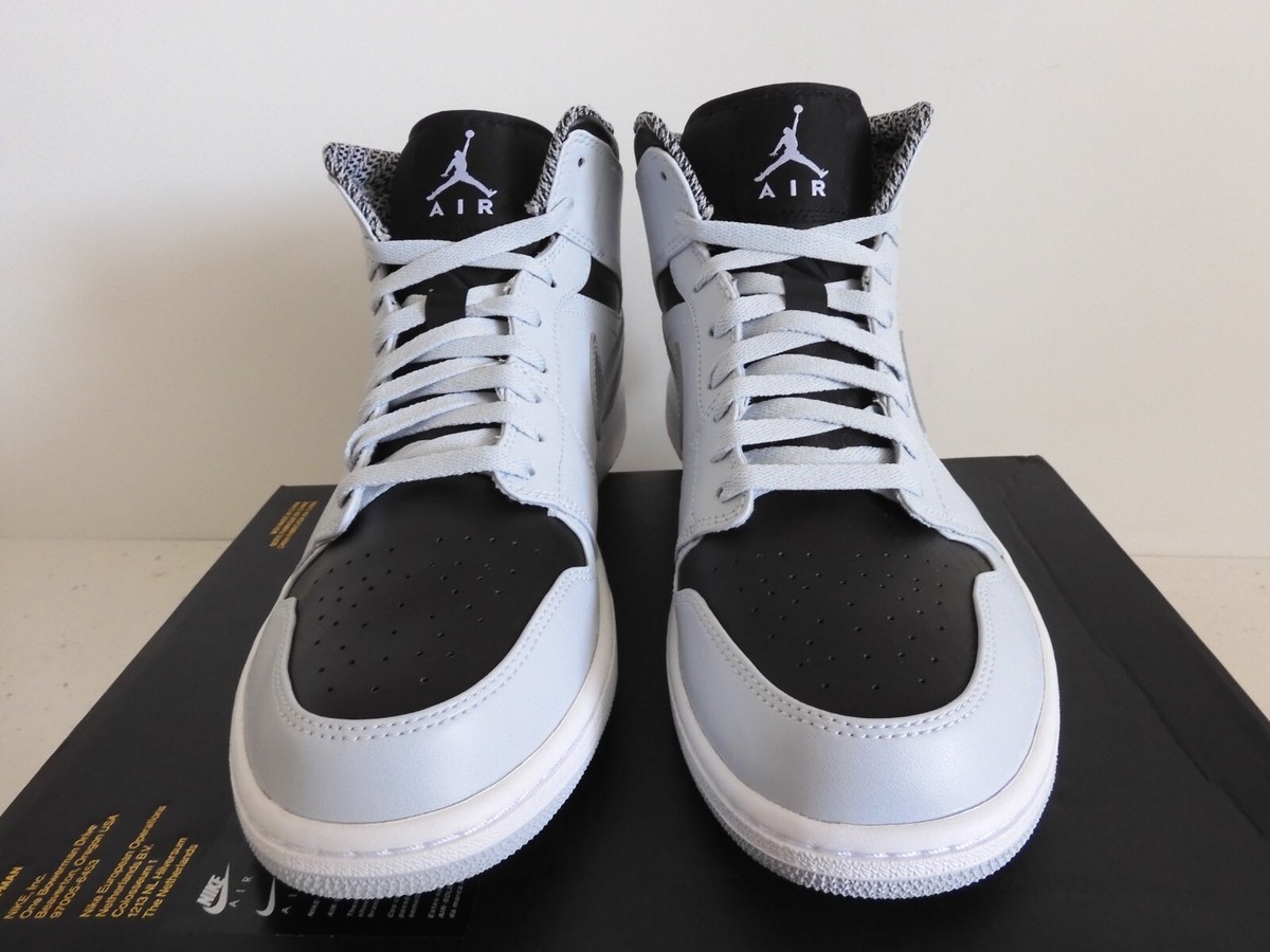 Size 13 - Air Jordan 1 Retro Mid Wolf Grey for sale online