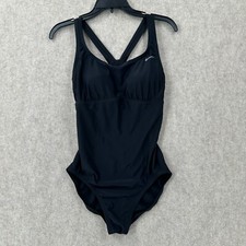 Nike Womens One Piece Black Swimsuit