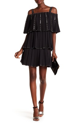 TED BAKERブラックドレス NEW Ted Baker London Chharis Lace Mock Neck Dress Black size