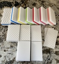 14 Piece Magic Melamine Sponge Eraser Variety Sample Pack -Original  Heavy Duty